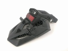 SUPPORT DE PLAQUE ET ECLAIRAGE