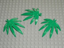 3 x Vegetation feuille LEGO