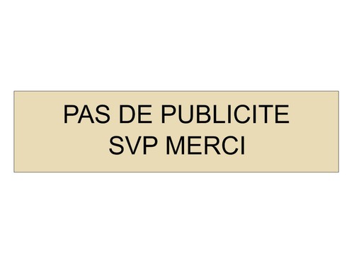 Plaque etiquette boite aux - etiquette,