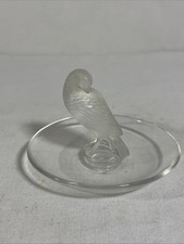 Porte bijoux en cristal signé