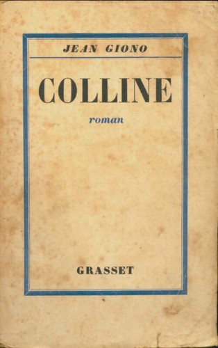 Colline jean giono - -,