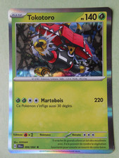 CARTE POKÉMON. :  TOKOTORO  -  RARE HOLO.  -      006 / 064. -  PV 140.