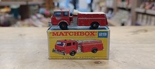 Fire Pumper Truck Réf 29 Matchbox Lesney