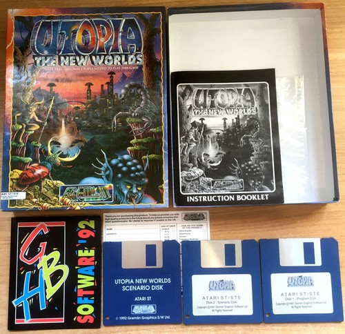 Utopia the new worlds - utopia, box