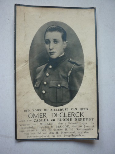 Image mortuaire soldat - image,