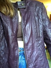 Perfecto parfait en 100 % cuir femme Vintage très stylée