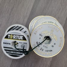TORTUE 6 bobines fil de pêche nylon 24 4 kg lbs 9 N 40 100 m 110 Yds
