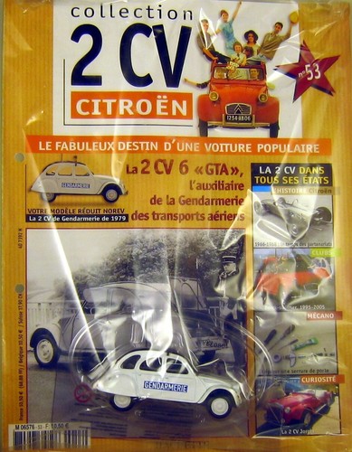 Norev 2cv n 53 citroen - 1/43,