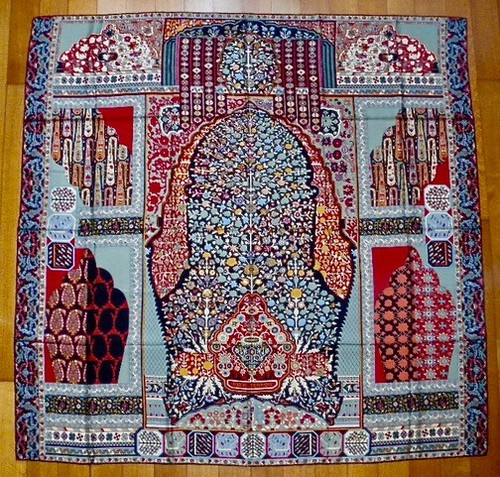 Hermès tapis persans carré - tapis,
