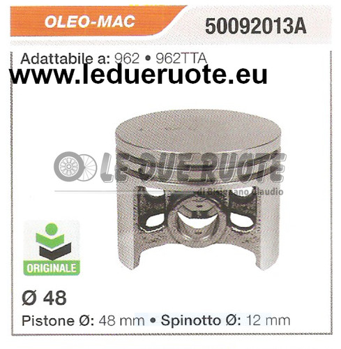 50092013a piston complet - 50092013a,