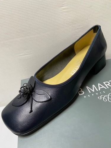 Ballerines talons cuir - 39,5,