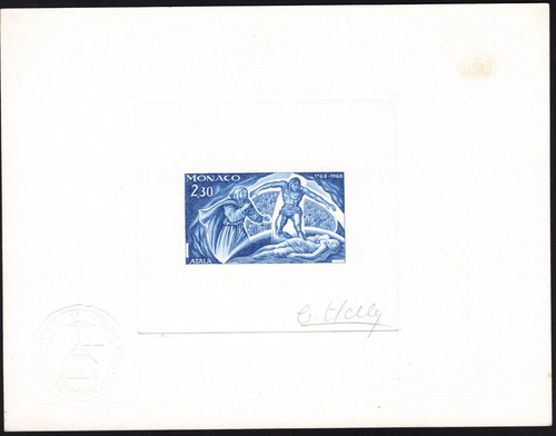Monaco épreuve proof signé - épreuve,