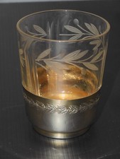 -ANCIEN VERRE GOBELET CRISTAL