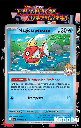 Carte pokémon magicarpe - carte,