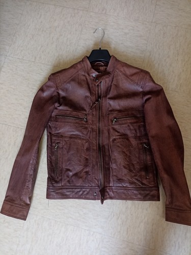 Veste cuir redskins - veste,