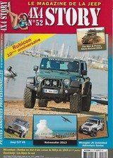 4x4 STORY N° 52 / RUBICON 10eme ANNIVERSAIRE - JEEP CJ7 V8 - WRANGLER JK 
