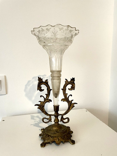 Vase bronze cristal - vase,