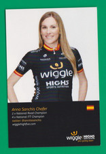 CYCLISME carte cycliste ANNA