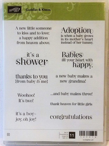 Stampin câlins baisers - stampin, &