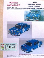 V138 RENAULT 8 GORDINI JORMA
