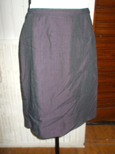 Vintage jupe stretch bleu