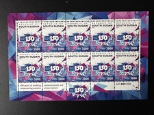 Sud-Soudan South Sudan 2025 Mi. ? M/S 150 years UPU Union Postale Universelle