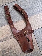Un gousset cuir pour Sabre militaire ww1 ww2 militaria.