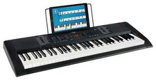Clavier Piano Numerique Electrique Synthetiseur 61 Touches 300 Sons LCD Noir