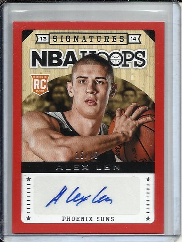 Alex len panini hoops - len,