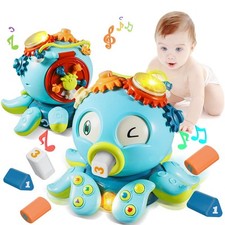 Jouet Bebe 1 2 an Cadeau Bebe 2 1 an Enfant Fille Garcon Musical Jouets D'Éve...