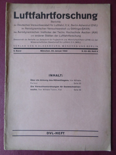 Luftfahrtforschung - 1/30,