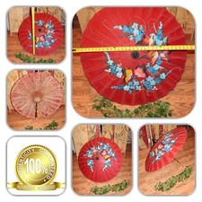 HAND PAINTED PARASOL BAMBOO
