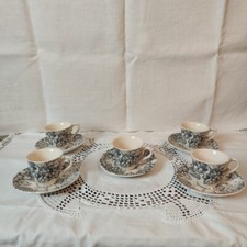 Tasses À Café Gueules D'amour De Geneviève Lethu Faïence Ancienne