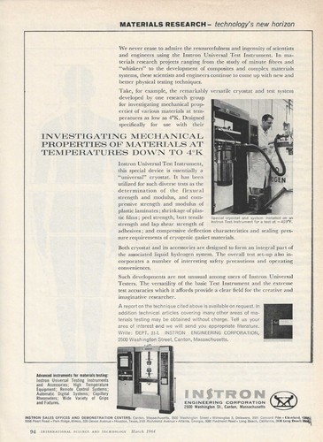 1964 instron engineering print - 1964,