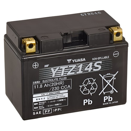 Batterie yuasa ytz14s - batterie,