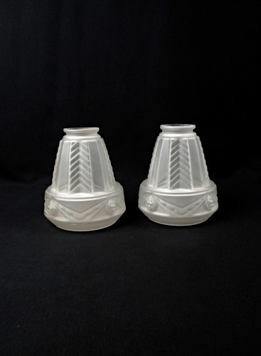 Paire vases art deco - de, en