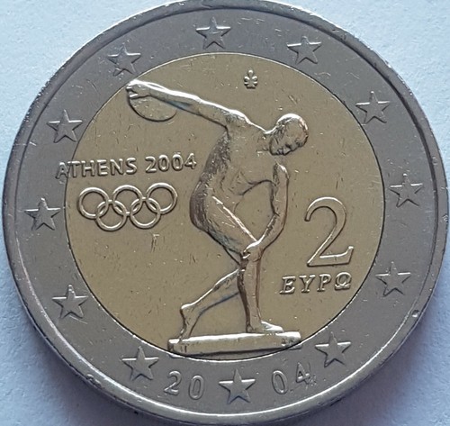 Euros commémorative 2004 - euros,