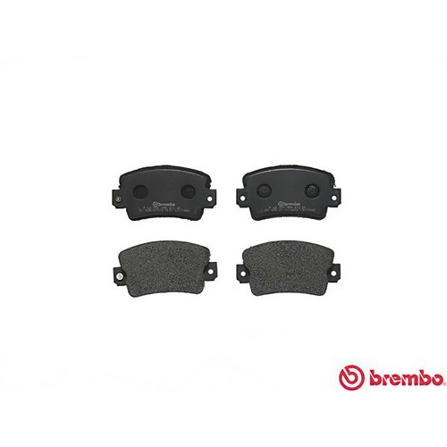 Plaquettes avant brembo p68007 - plaquettes,