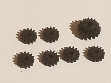 jouef pieces detachées HO: jeu d'engrenages pour bogie CC 6500 / 21000 90's