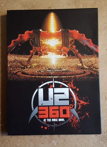 2dvd 360 the rose bowl - u2,