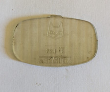 Optique de phare vélo ancien