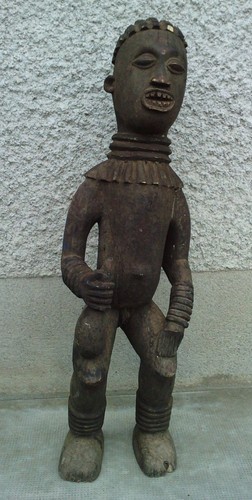 Statue africaine bangwa - statue,