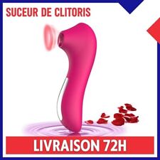 Stimulateur Suceur Clitoris 10 Vitesses Jouet Sextoy Plaisir Femme Vibromasseur