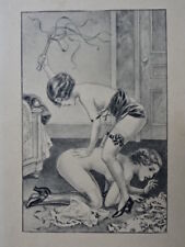 EROTIQUE / Erotic - LESBIENNES FESSEE / Lesbians Spanking - JOLI / Nice ! RARE !