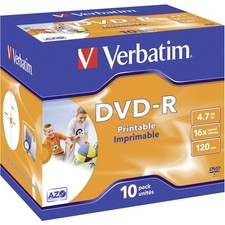 DVD-R vierge Verbatim 16XDVD-R