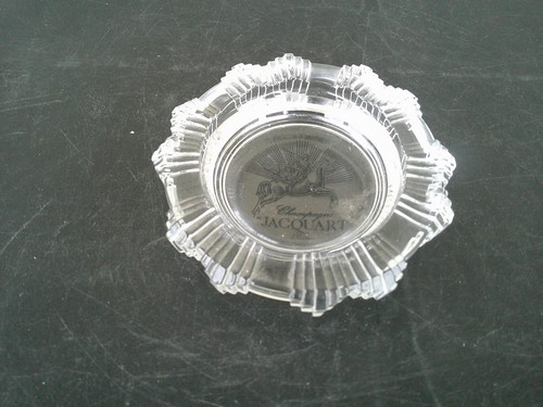 Cendrier publicitaire verre - publicitaire, en