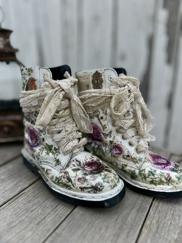 Women floral lace - floral, ankle