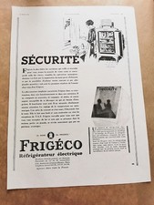 Publicité originale de 1931