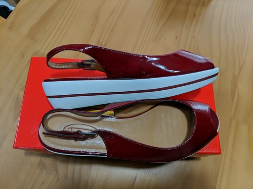 New talbots red white - new,