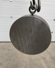 Plateau magnétique circulaire BRAILLON type MC 6 - Ø 350 mm x épaisseur 70 mm